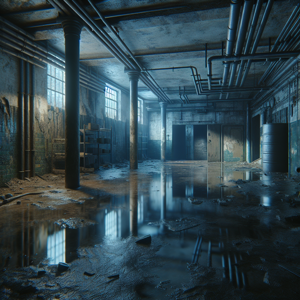 Flooded Basement Cleanup and Restoration in Peabody