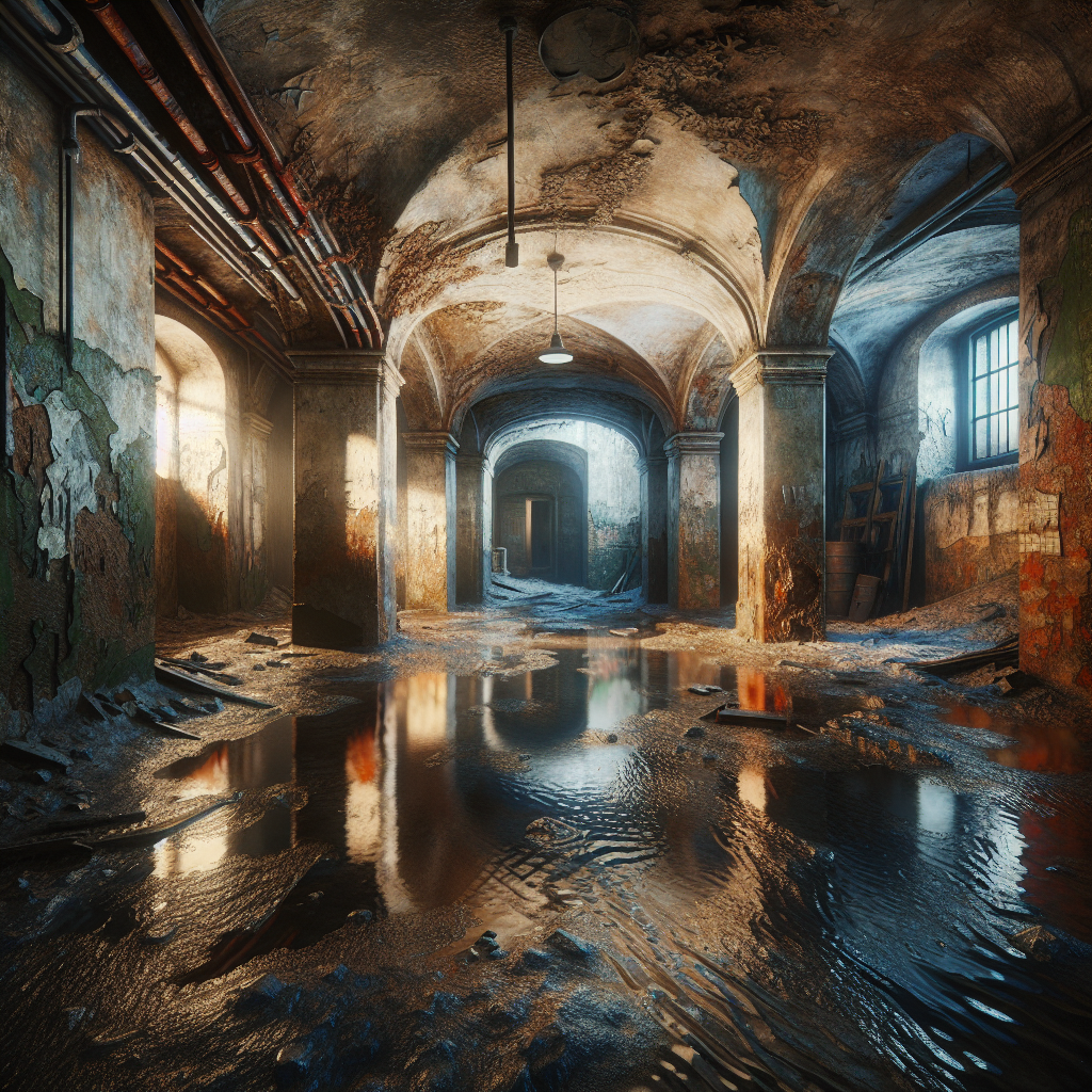 Flooded Basement Cleanup and Restoration in Weston