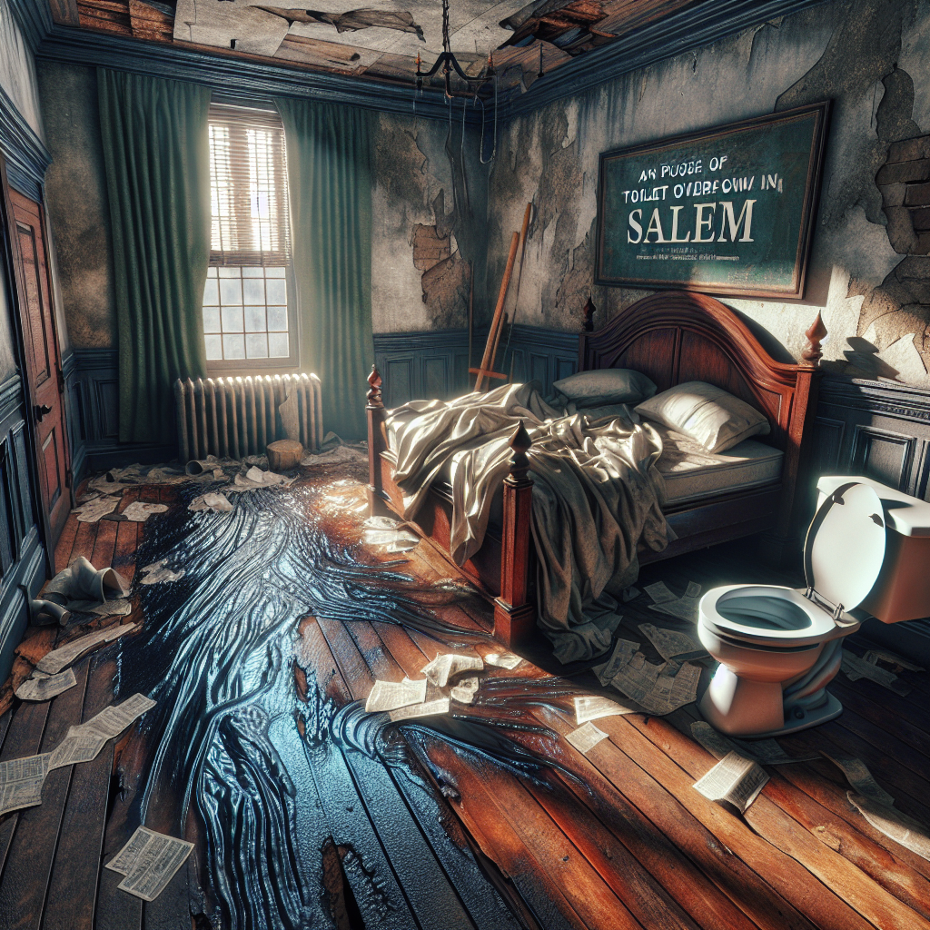 Toilet Overflow Cleanup in Salem