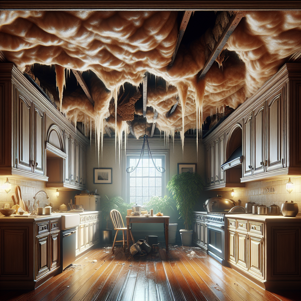 Ceiling Water Damage Restoration in Ashland