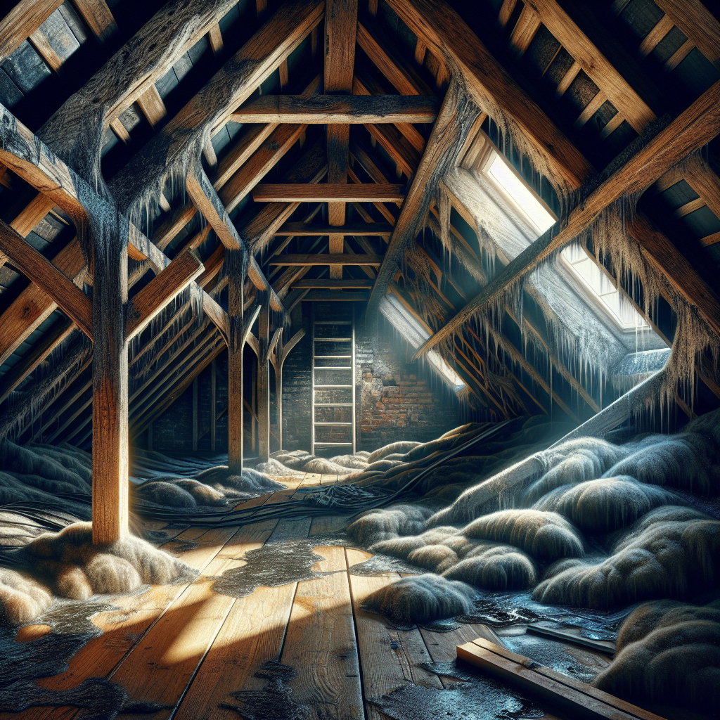 Attic Water Damage Restoration in Southborough