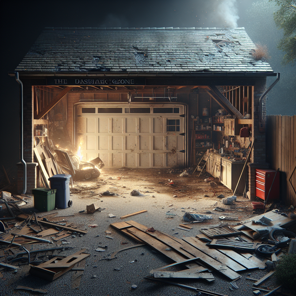 Garage Water Damage Restoration in Weston