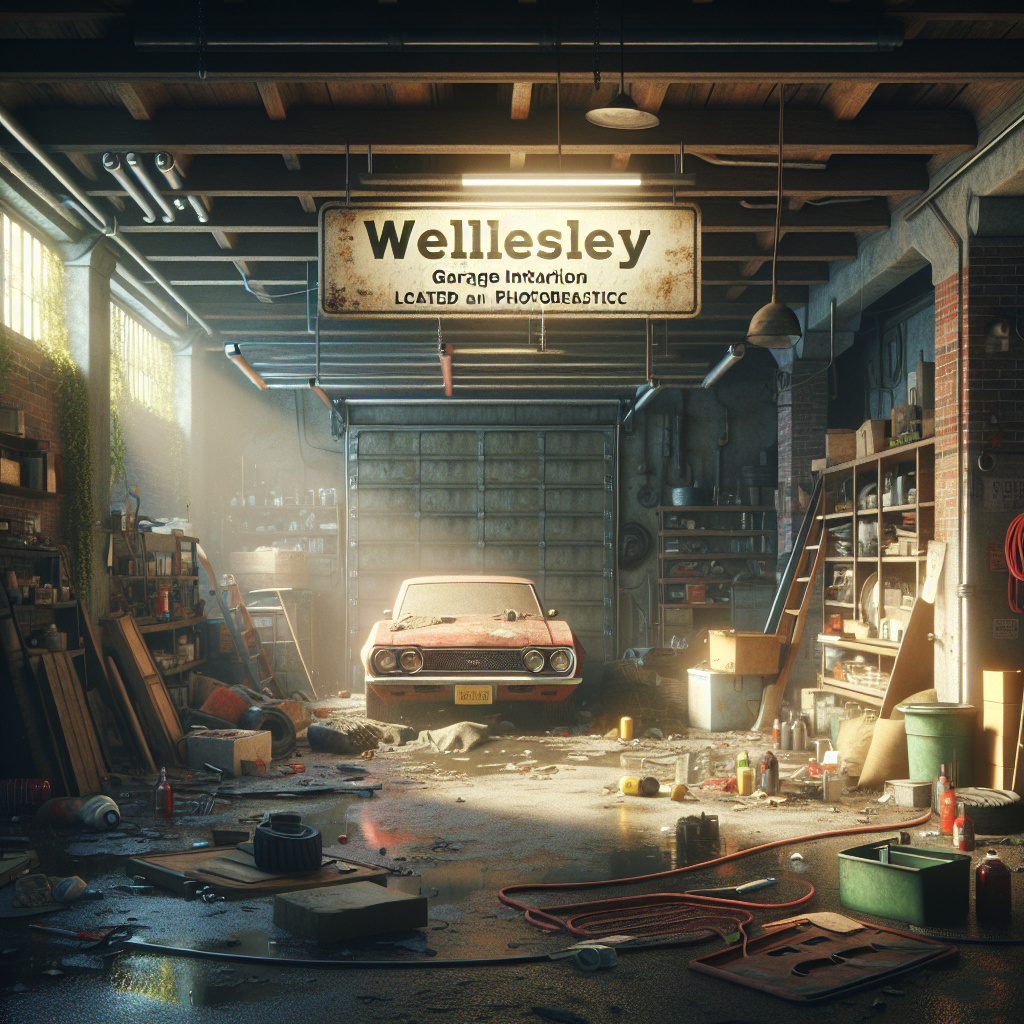 Garage Water Damage Restoration in Wellesley