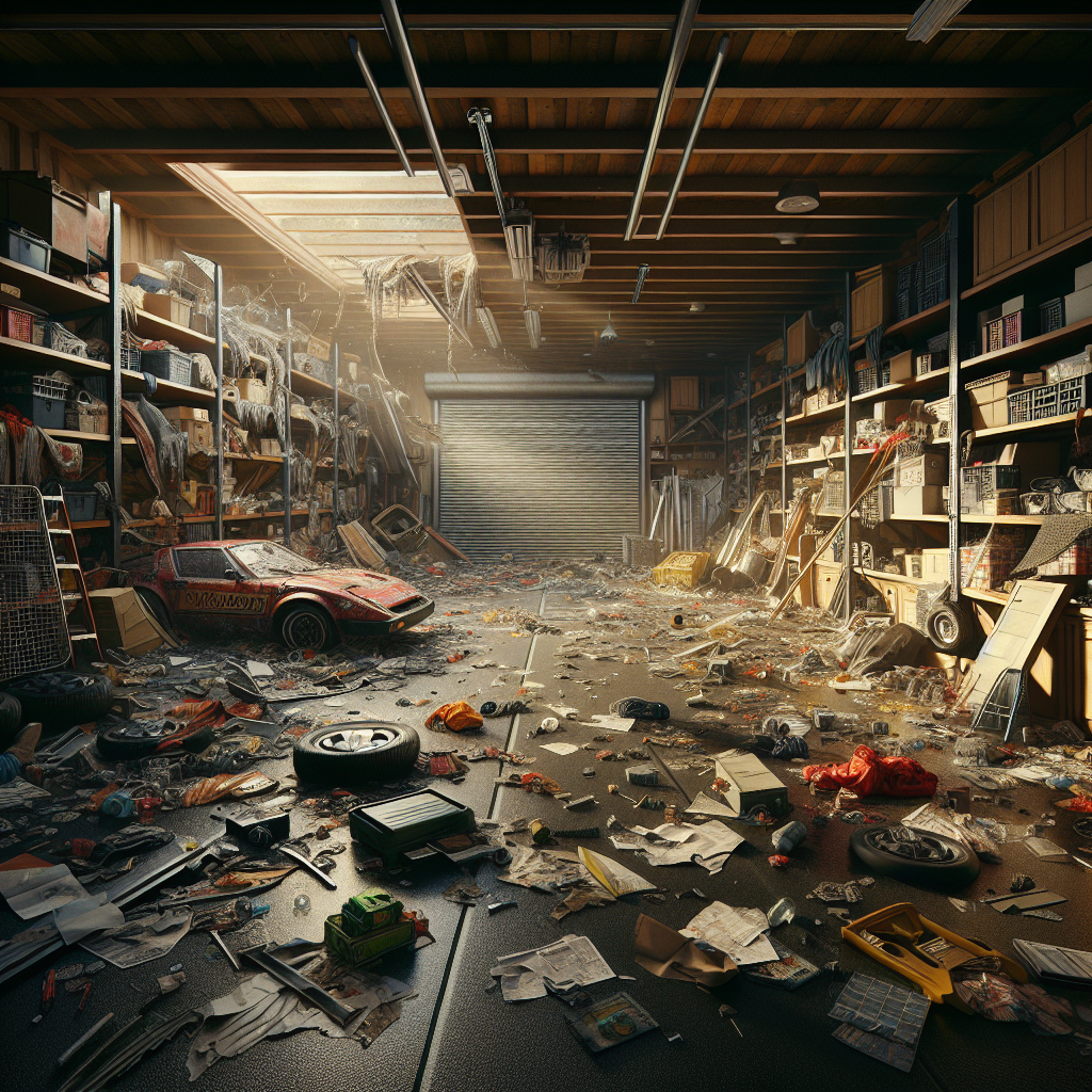 Garage Water Damage Restoration in Westborough