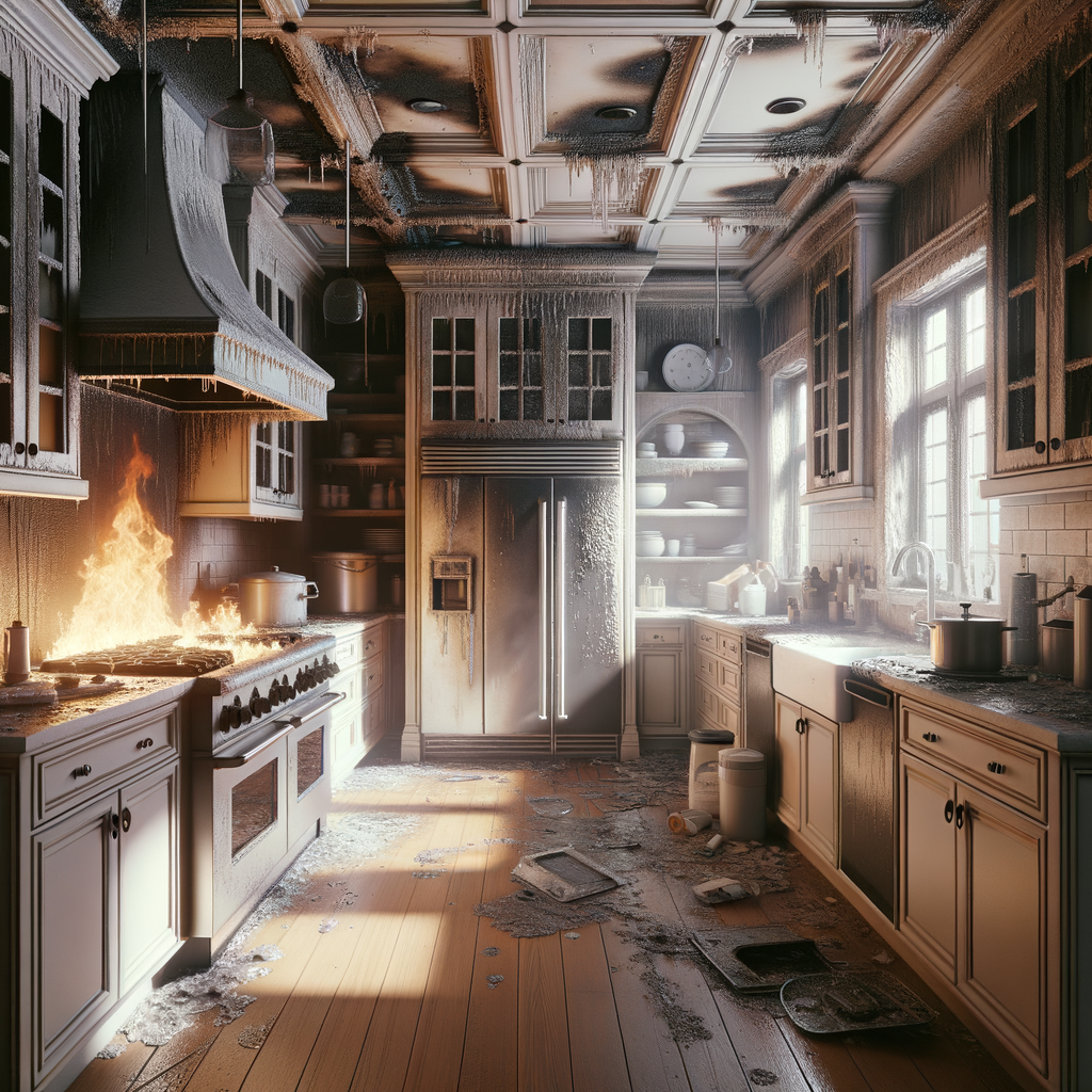 Fire Damage Restoration in Marblehead