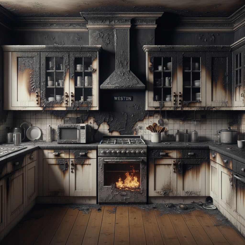 Fire Damage Restoration in Weston