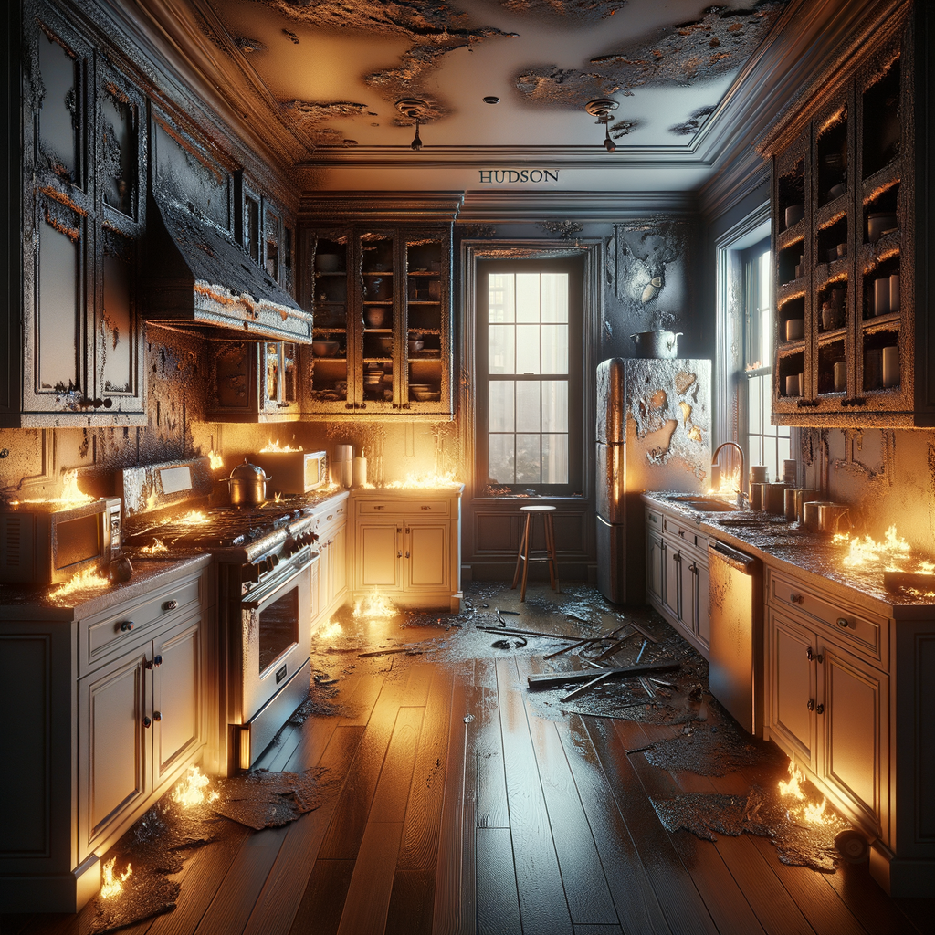 Fire Damage Restoration in Hudson
