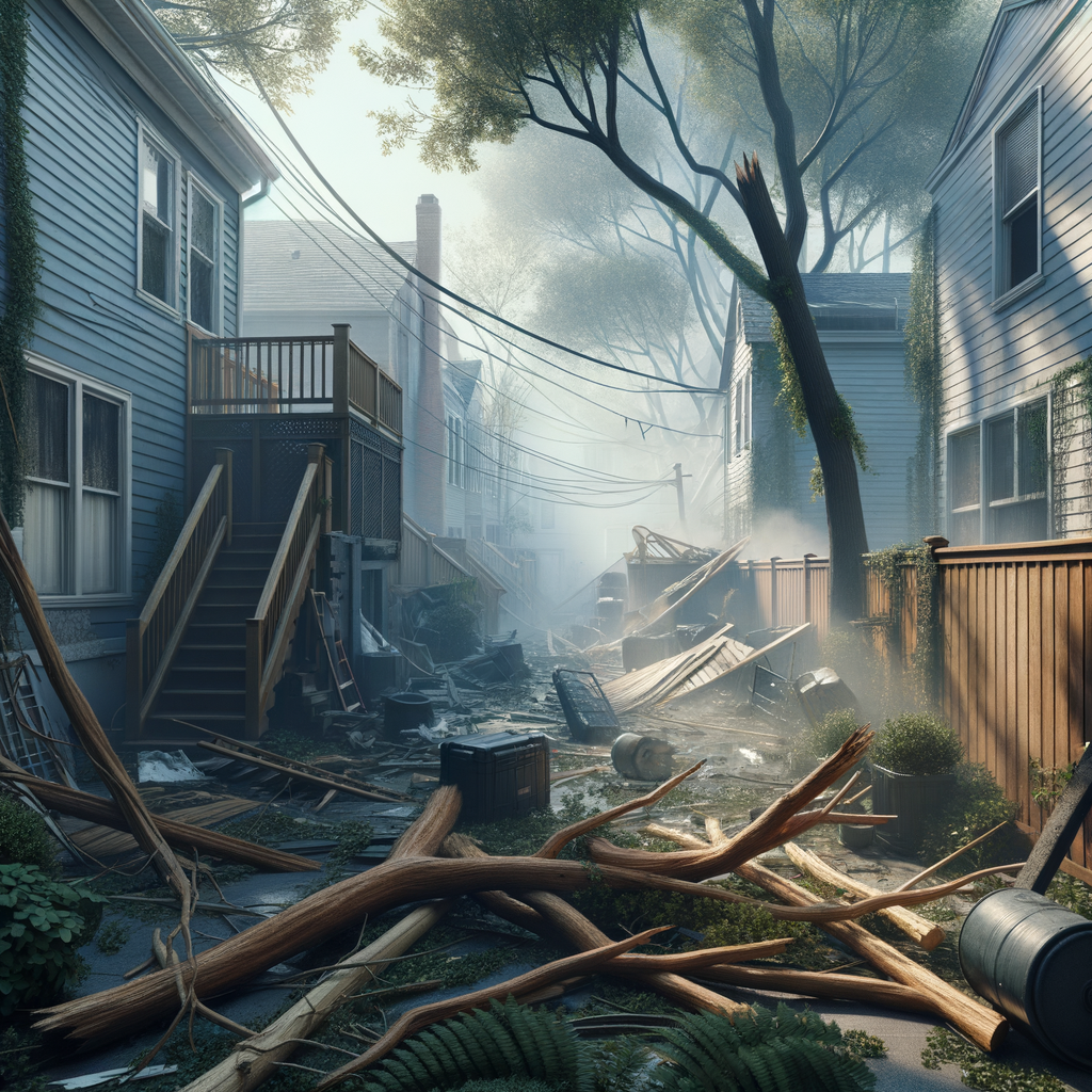 Storm Damage Restoration in Westwood