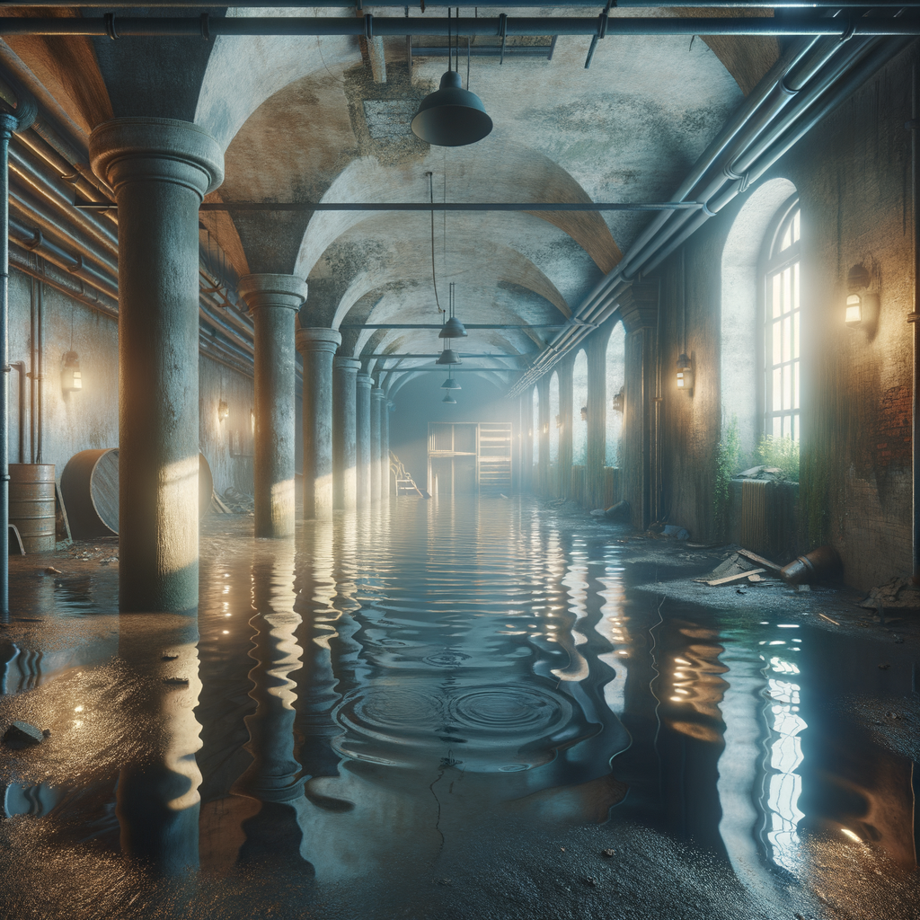 Flooded Basement Cleanup and Restoration in Belmont