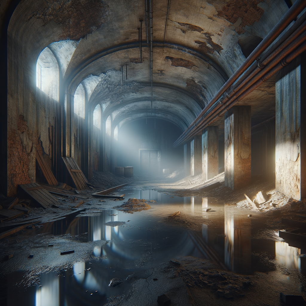 Flooded Basement Cleanup and Restoration in Malden