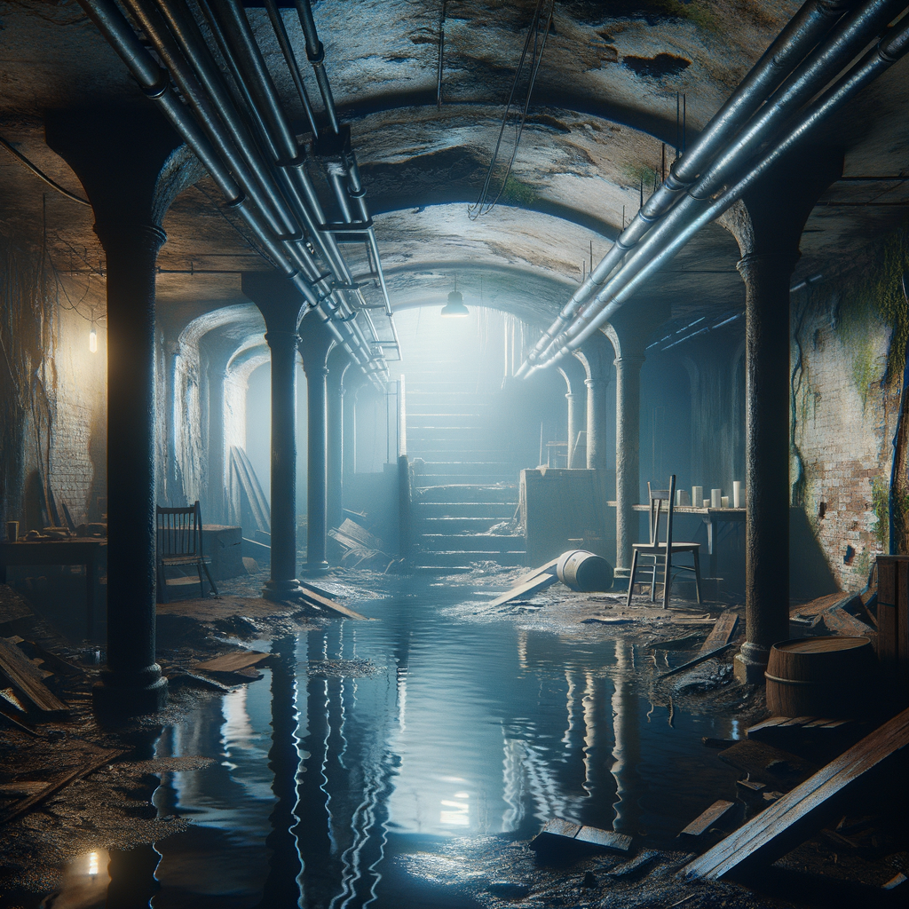 Flooded Basement Cleanup and Restoration in Holliston