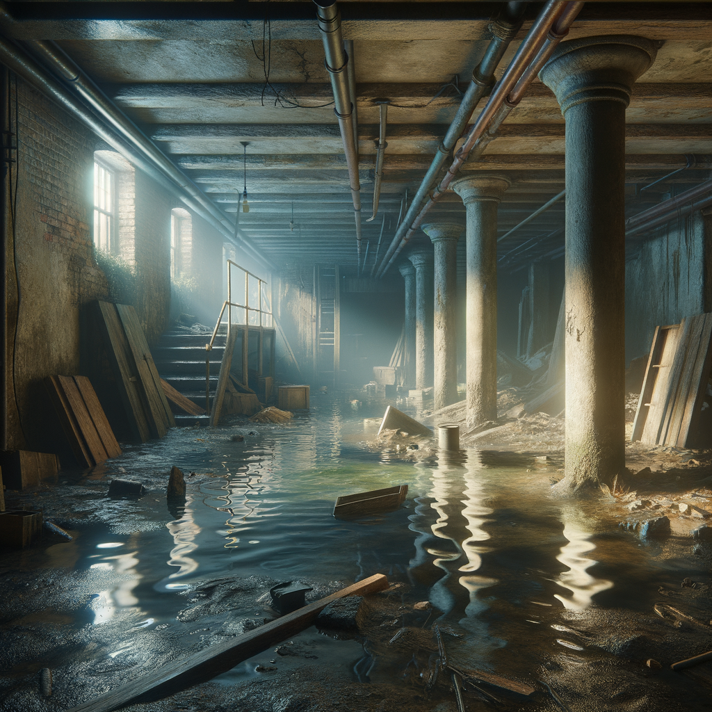 Flooded Basement Cleanup and Restoration in Sherborn