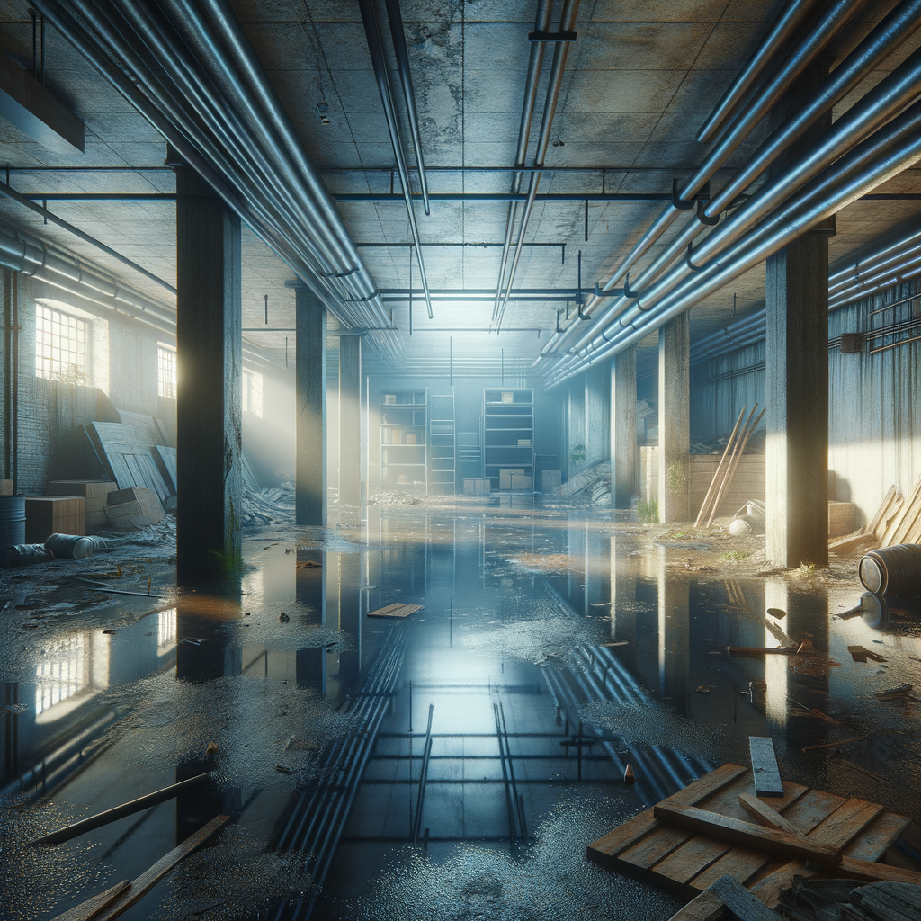 Flooded Basement Cleanup and Restoration in Wayland