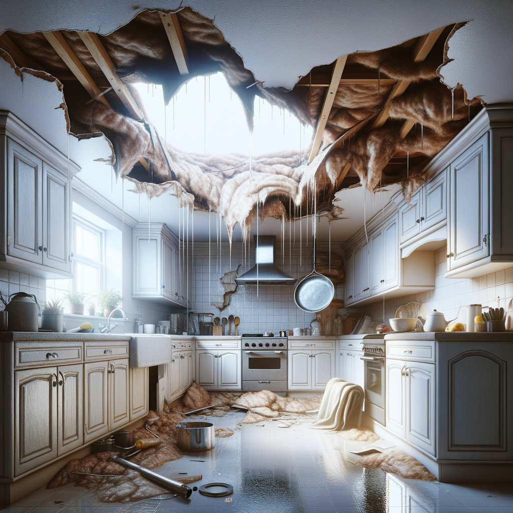 Ceiling Water Damage Restoration in Cambridge
