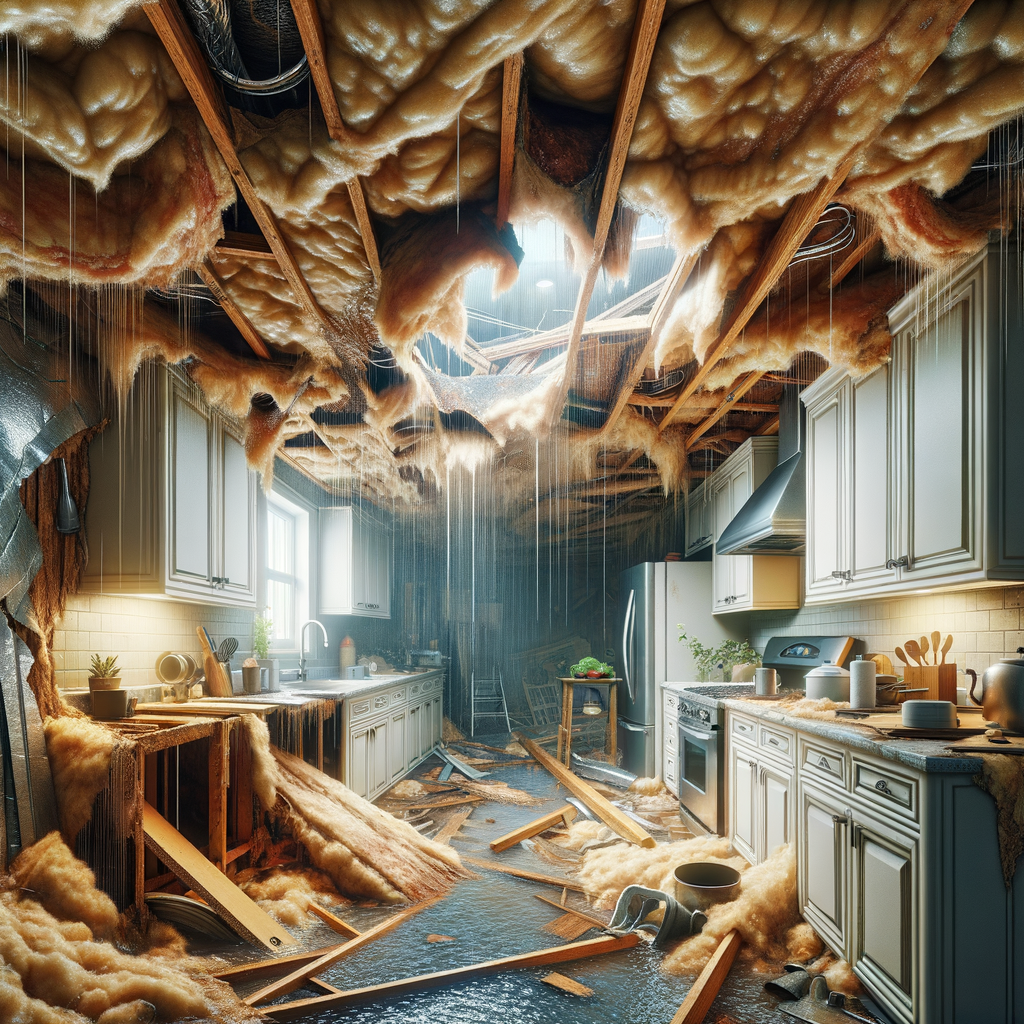 Ceiling Water Damage Restoration in Medford