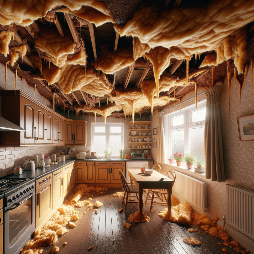Ceiling Water Damage Restoration in Beverly