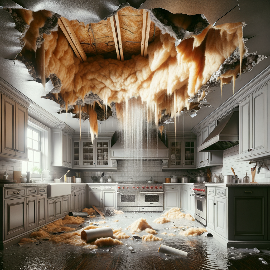 Ceiling Water Damage Restoration in Georgetown