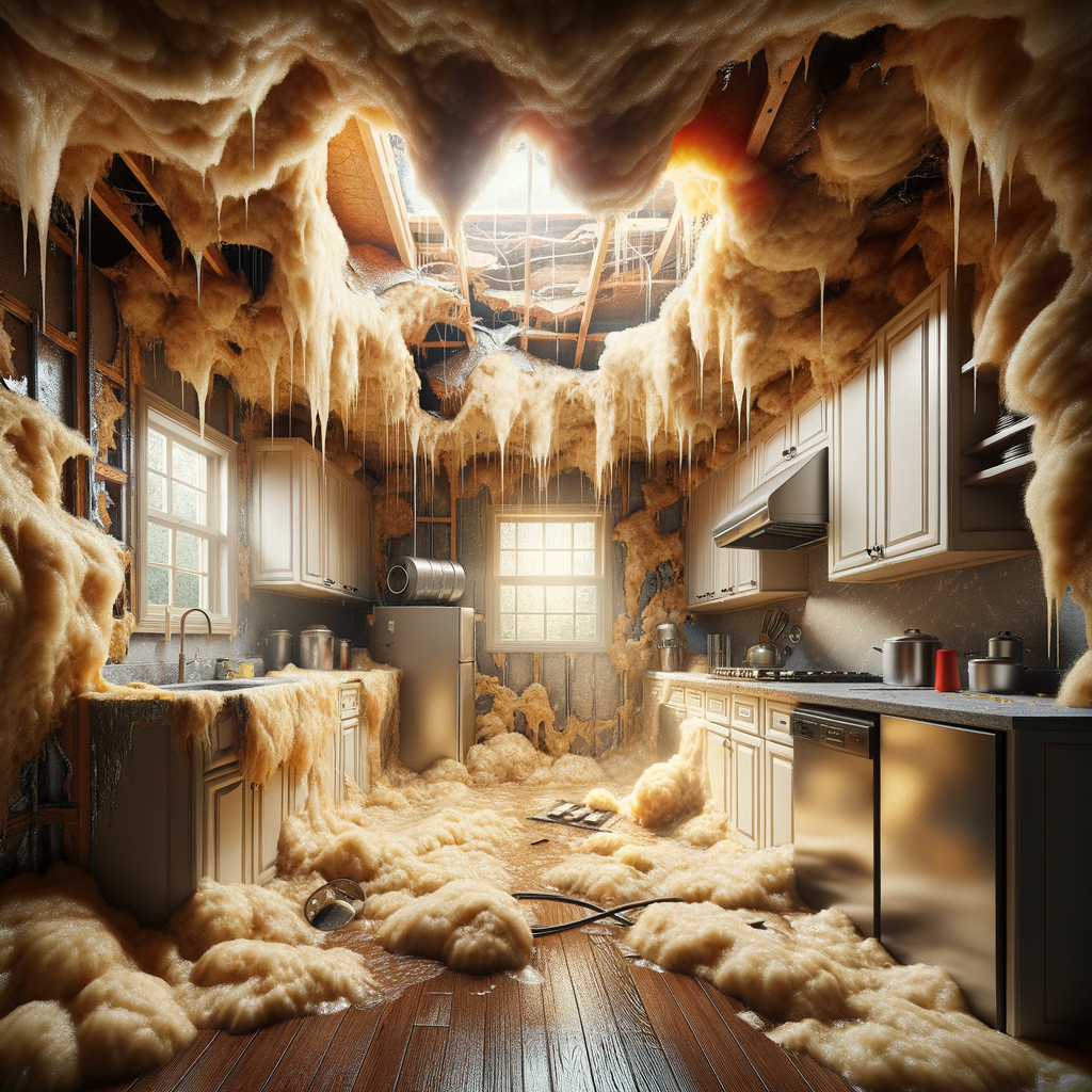 Ceiling Water Damage Restoration in Hopkinton