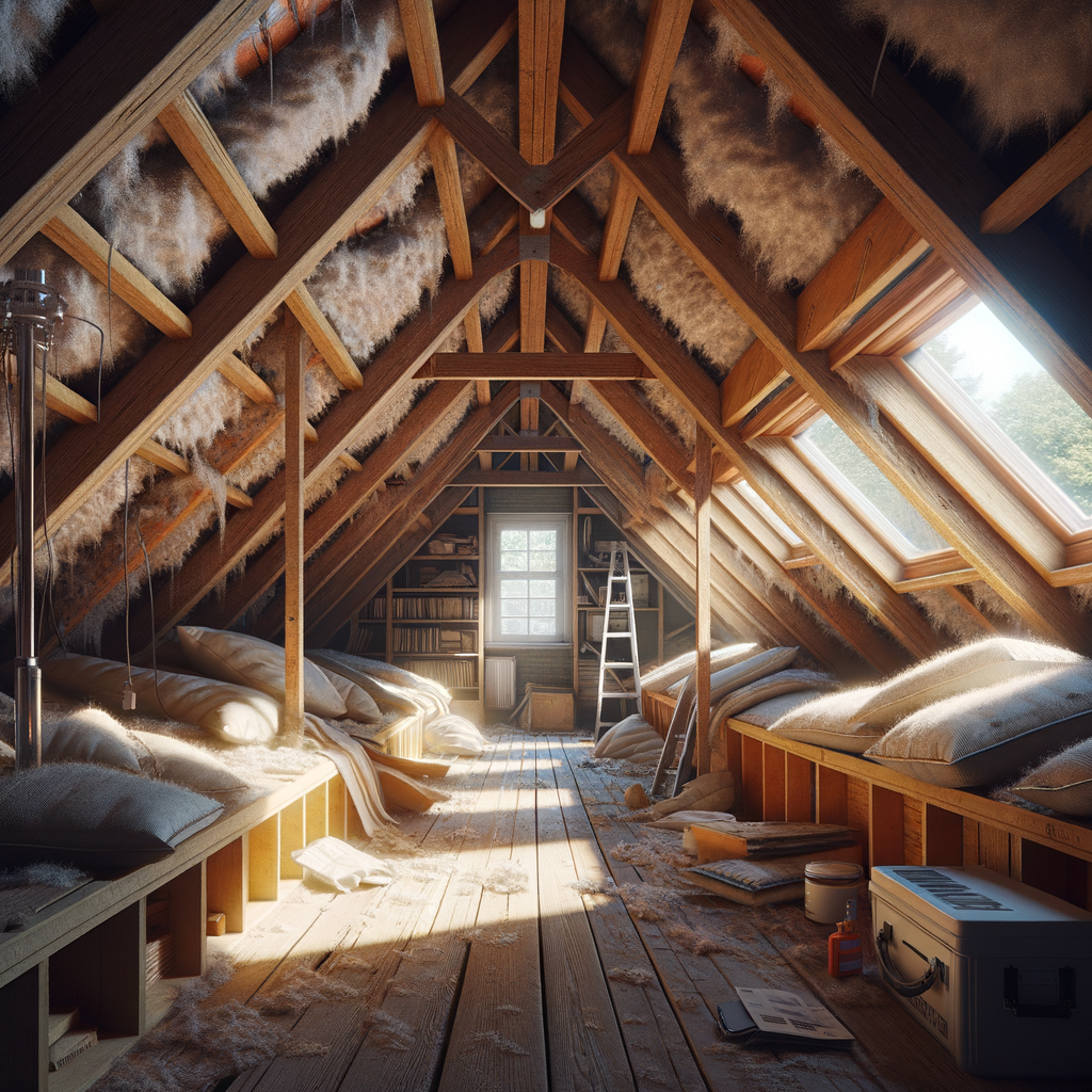 Attic Water Damage Restoration in Malden