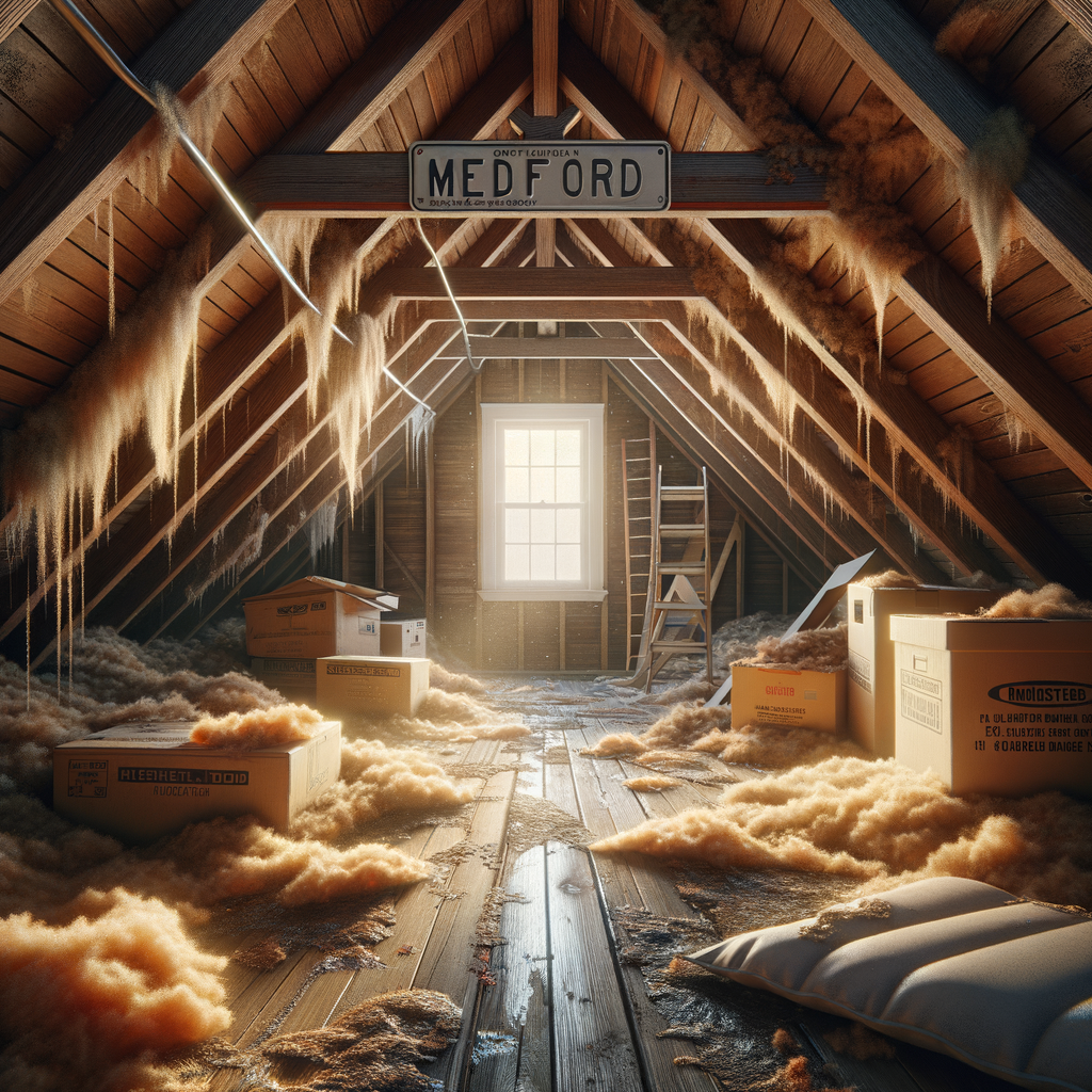 Attic Water Damage Restoration in Medford