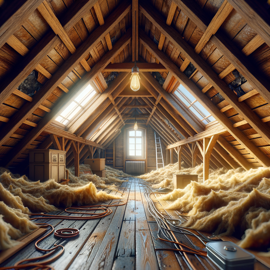 Attic Water Damage Restoration in Gloucester
