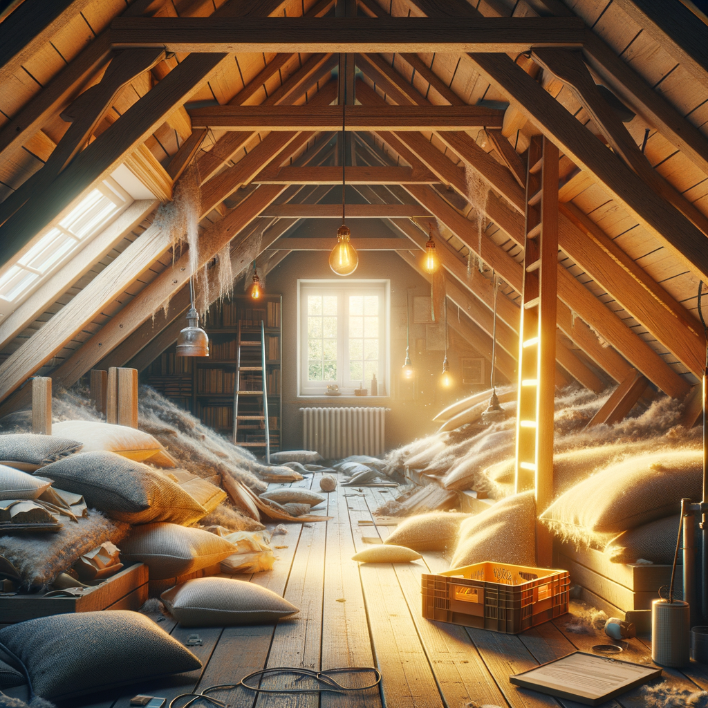 Attic Water Damage Restoration in Ipswich