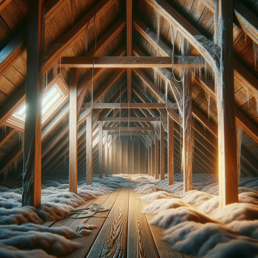Attic Water Damage Restoration in Rockport