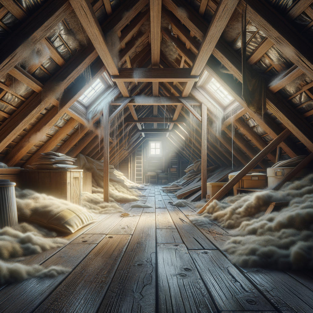 Attic Water Damage Restoration in Rowley