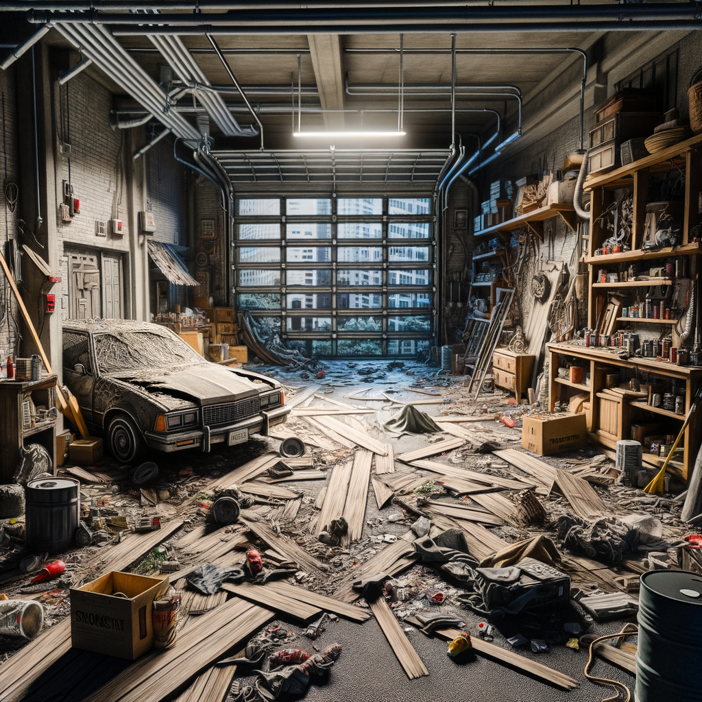 Garage Water Damage Restoration in Brookline
