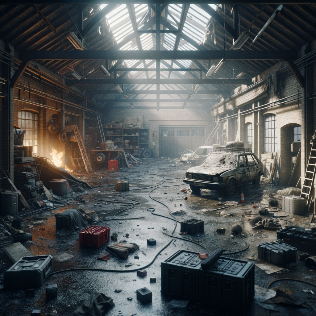 Garage Water Damage Restoration in Cambridge