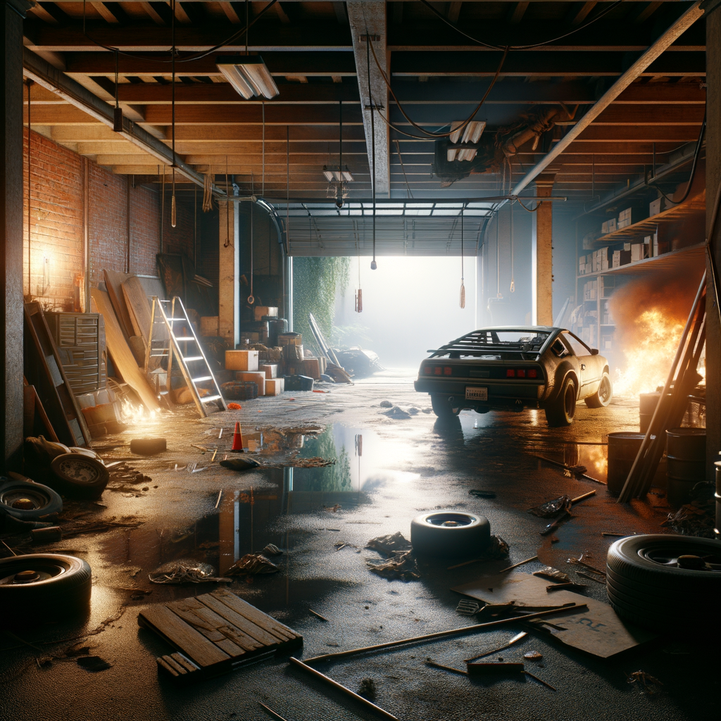 Garage Water Damage Restoration in Beverly