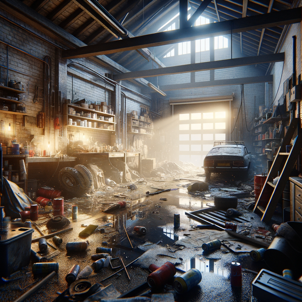 Garage Water Damage Restoration in Gloucester