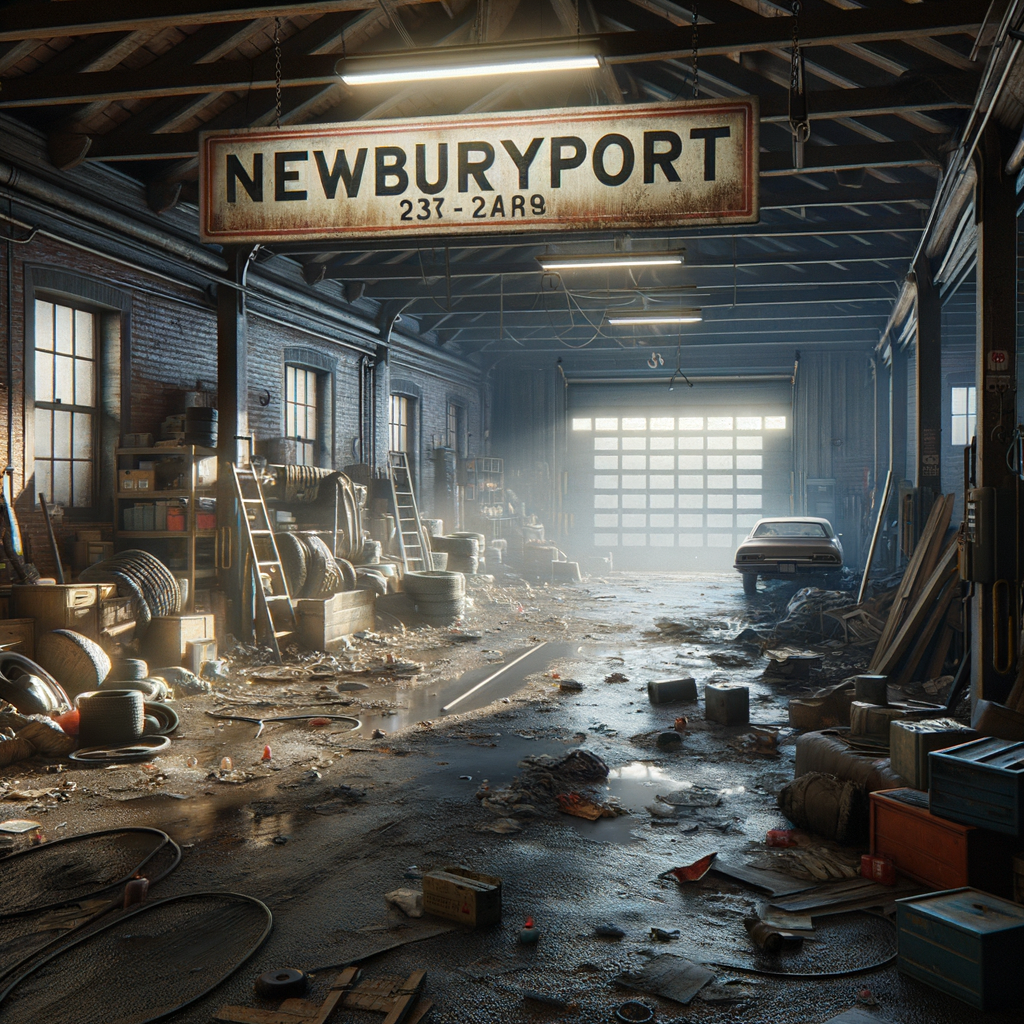 Garage Water Damage Restoration in Newburyport