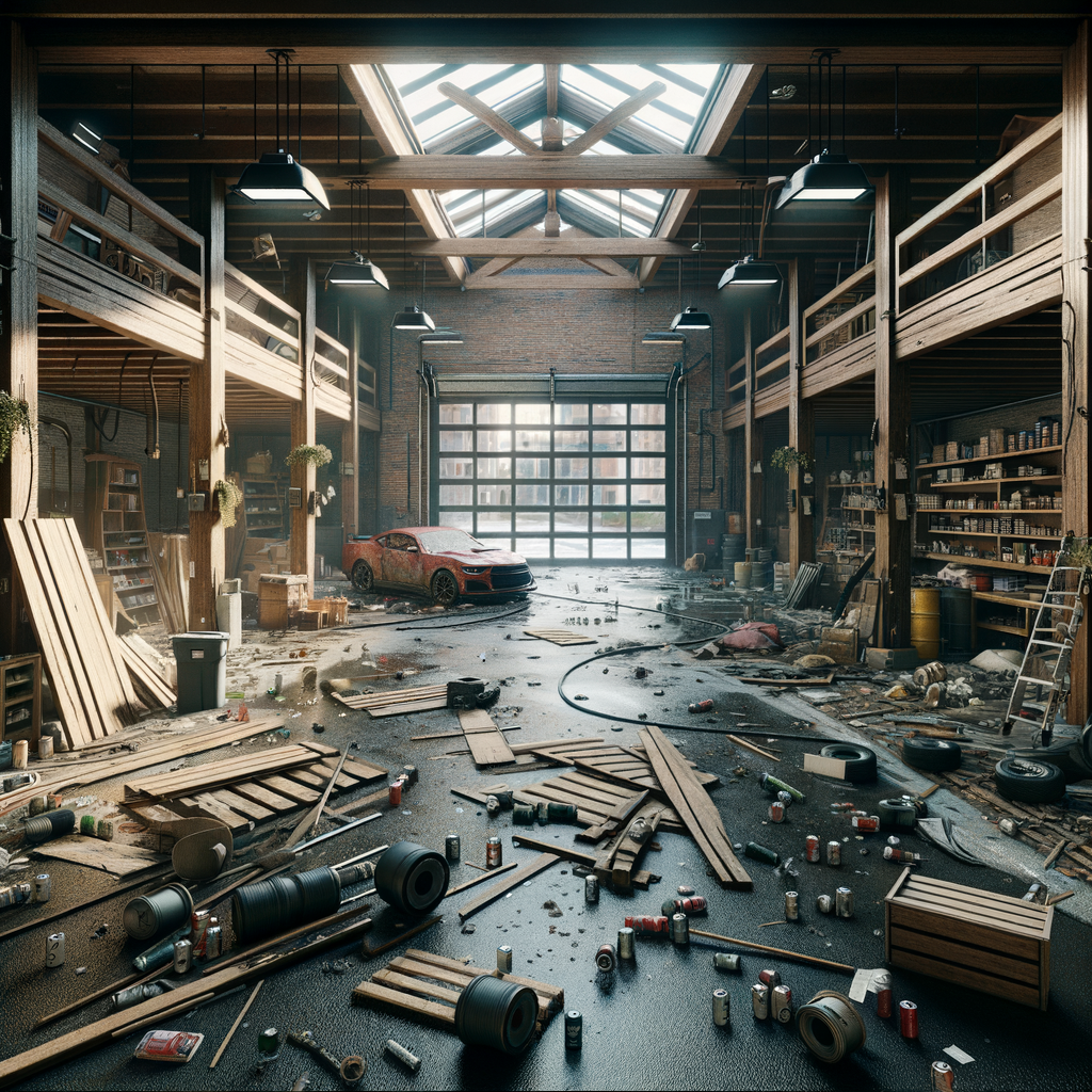 Garage Water Damage Restoration in Rockport