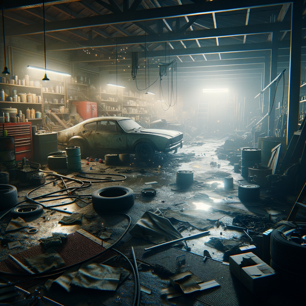 Garage Water Damage Restoration in Sherborn