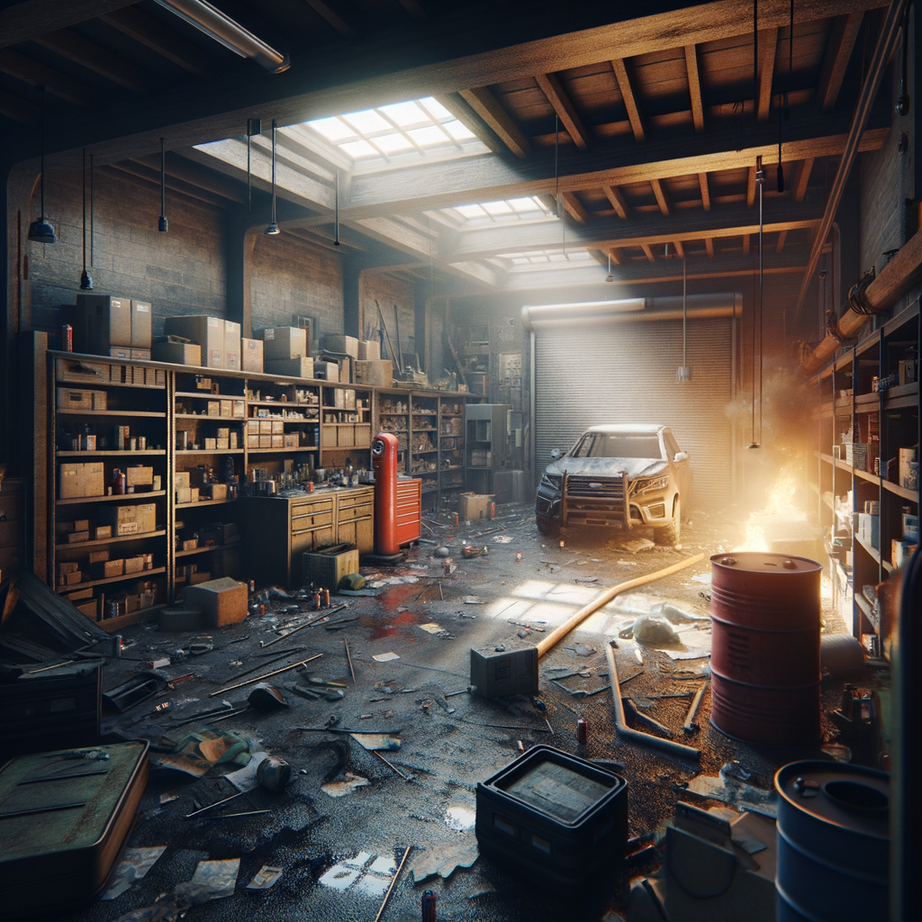 Garage Water Damage Restoration in Sudbury