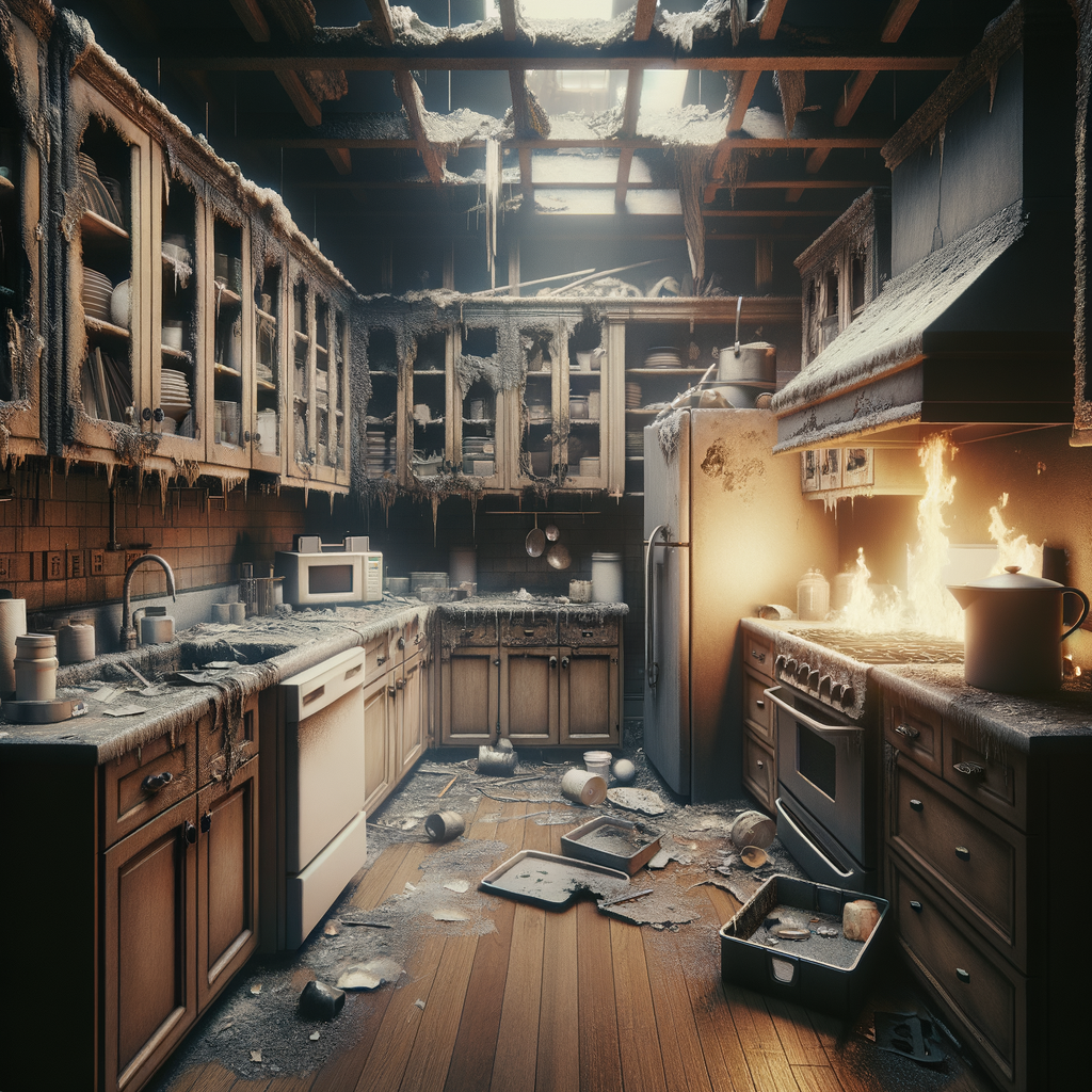 Fire Damage Restoration in Brookline