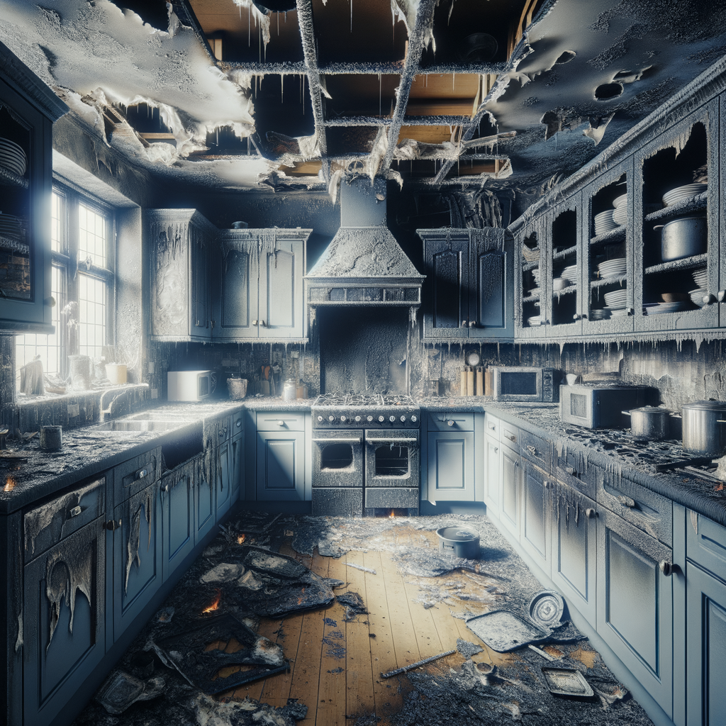 Fire Damage Restoration in Milton