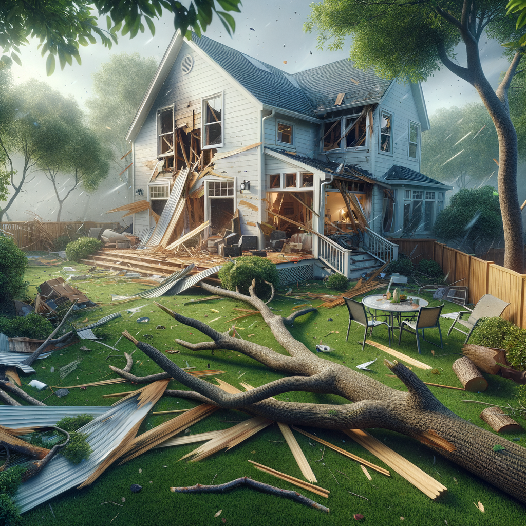 Storm Damage Restoration in Brookline