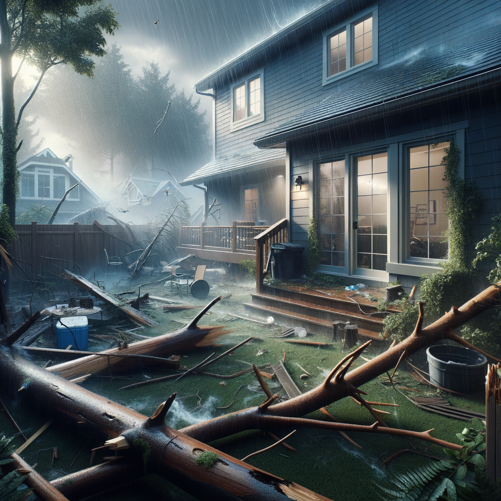 Storm Damage Restoration in Everett