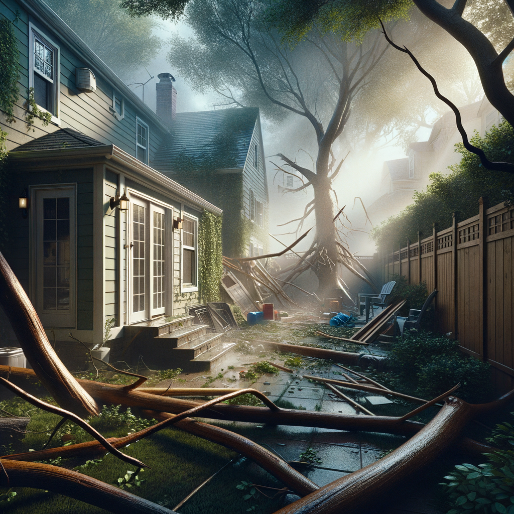 Storm Damage Restoration in Malden