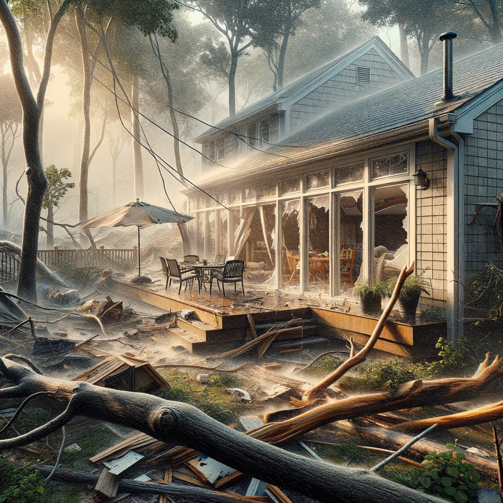 Storm Damage Restoration in Ipswich