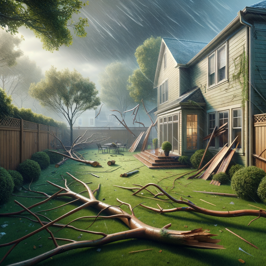 Storm Damage Restoration in Rowley